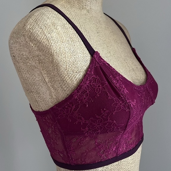 Free People Lace Bralette XS NWOT - Picture 2 of 3